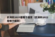 欧洲杯2023是哪个国家（欧洲杯2022是哪个国家）